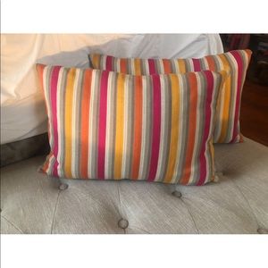 Pillow shams. Shams only/no inserts. Sold as a pair.